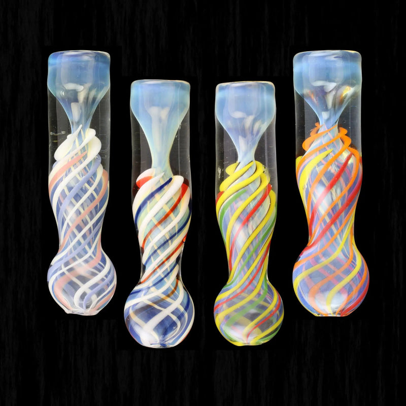 Copy of Copy of Chameleon Glass Shindig Chillum Hand Pipe Chameleon Glass