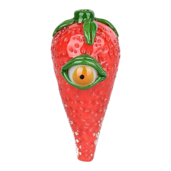 Cyclops Strawberry Hand Pipe - 4.25" CannaDrop-AFG