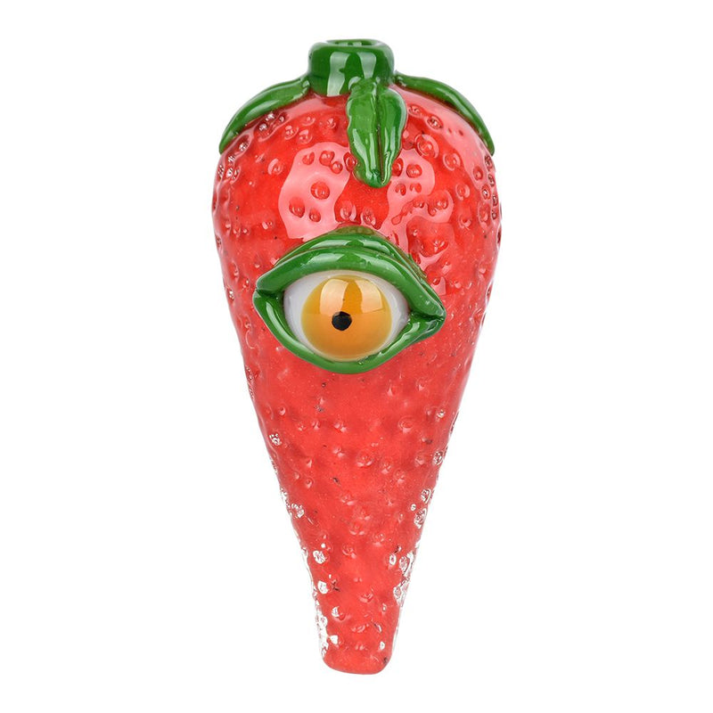Cyclops Strawberry Hand Pipe - 4.25" CannaDrop-AFG