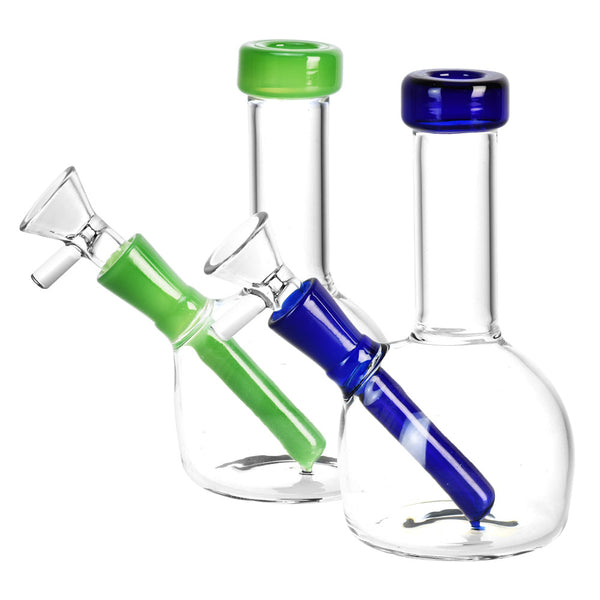 Dome Beaker Mini Water Pipe - 5.25"/14mm F/Colors Vary CannaDrop-AFG