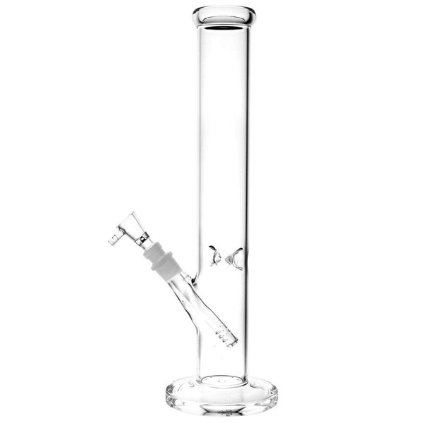 Effortless Straight Tube Glass Bong CannaDrop-AFG