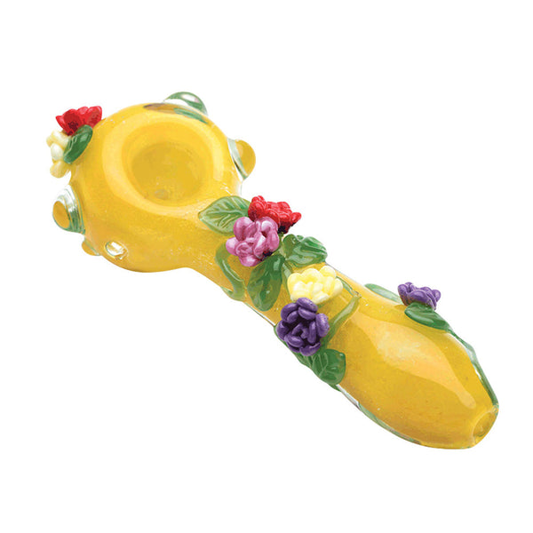 Empire Glassworks Spoon Pipe - 4" / Sunshine Garden / Small CannaDrop-AFG
