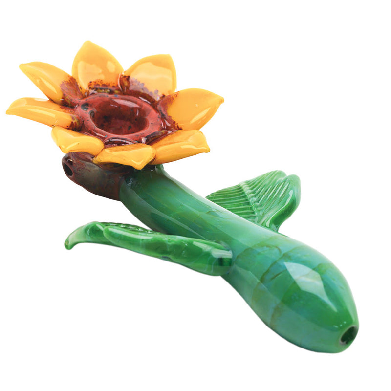 Empire Glassworks - Sunflower Hand Pipe - 5.5" CannaDrop-AFG