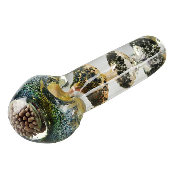 Fritted Glass Spoon Pipe CannaDrop-AFG