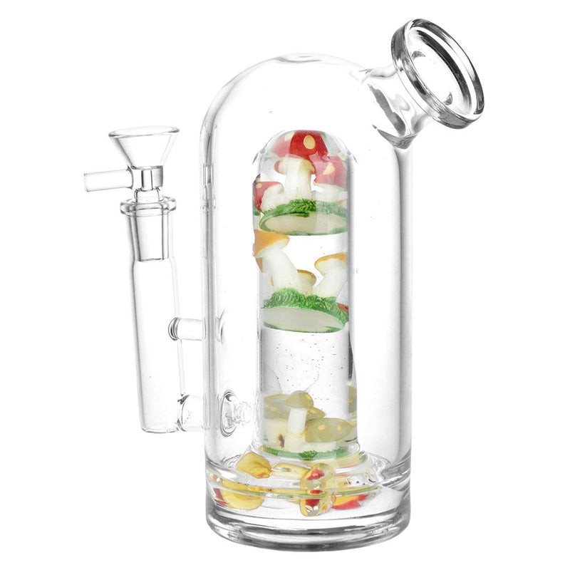 Fungi, Flora, & Fauna, Oh My! Glass Water Pipe - 7" / 14mm F CannaDrop-AFG