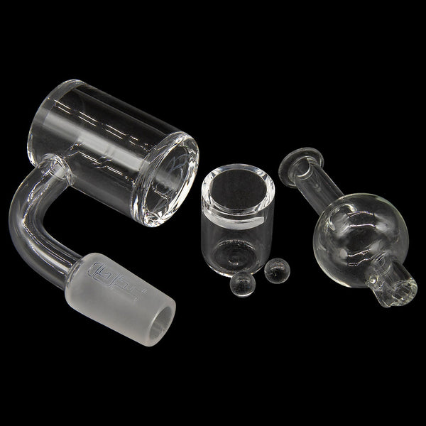 Glasshouse Full Quartz Banger Flat Top Kit - The "Fire Set" Glasshouse