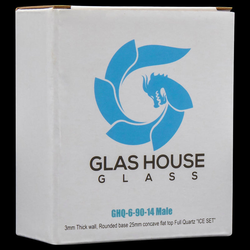 Glasshouse "Ice Set" Rounded Base 25m Concave Flattop Full Quartz Kit Glasshouse