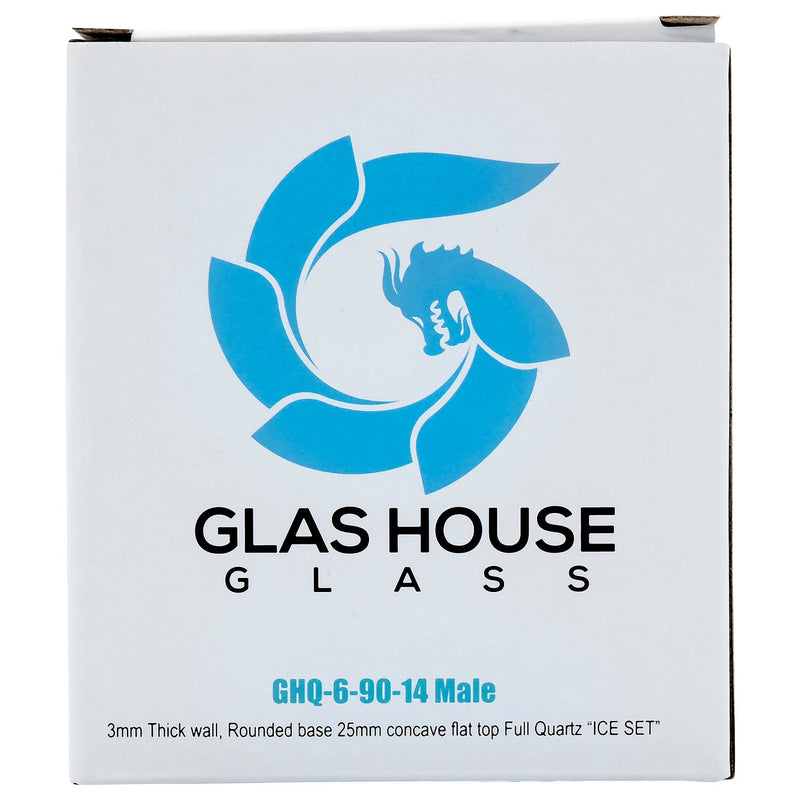 Glasshouse "Ice Set" Rounded Base 25m Concave Flattop Full Quartz Kit Glasshouse