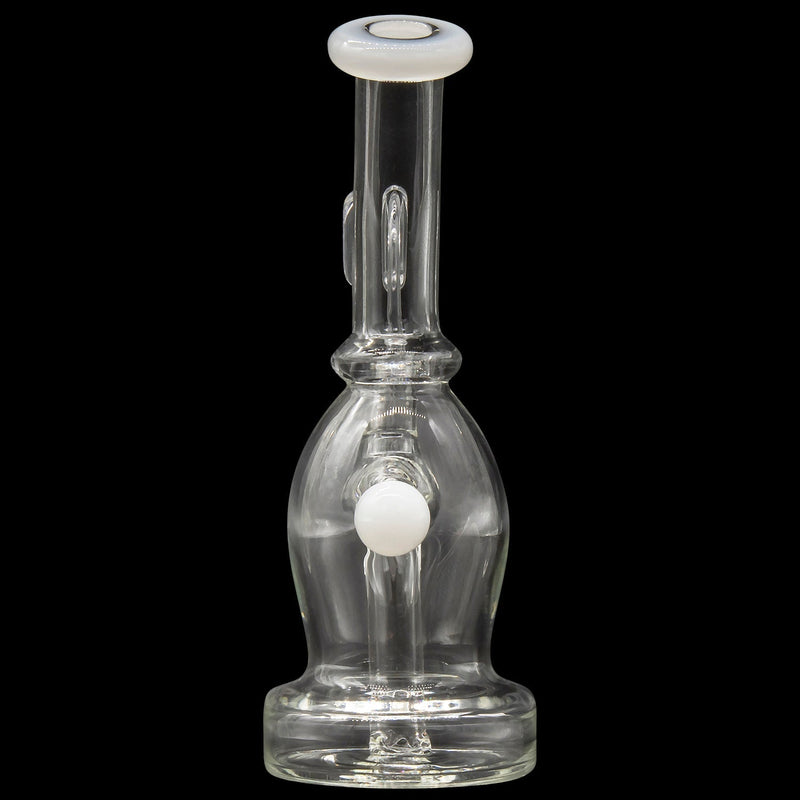 Glassic Curved Body Dab Rig with Colored Accents Glassic