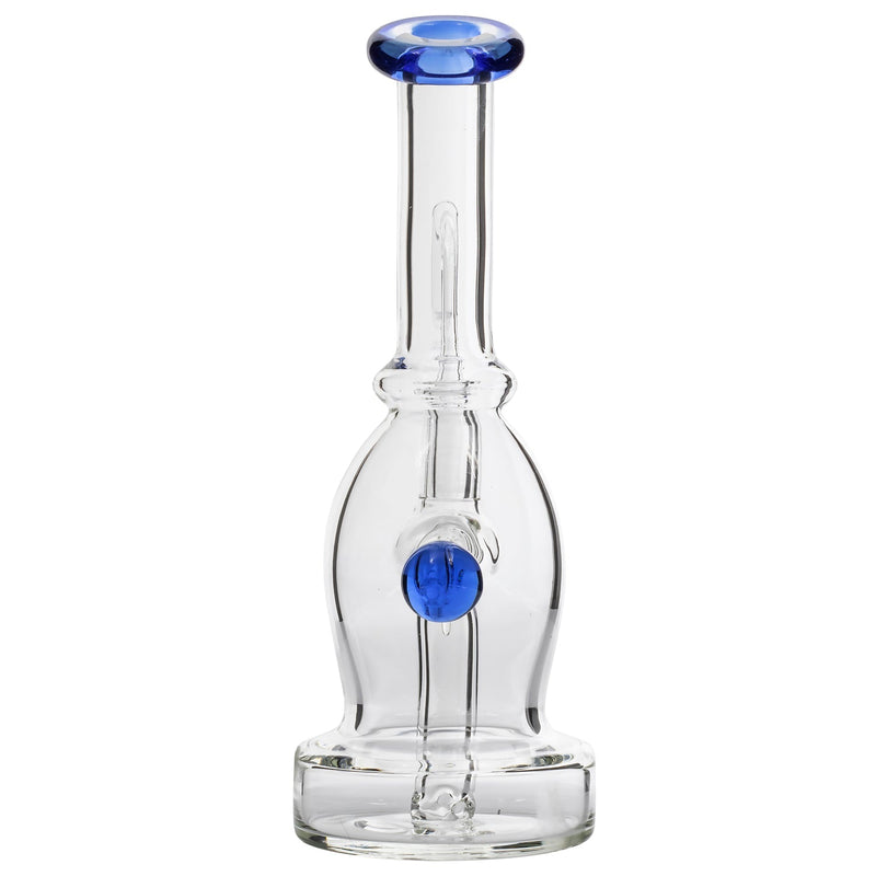 Glassic Curved Body Dab Rig with Colored Accents Glassic