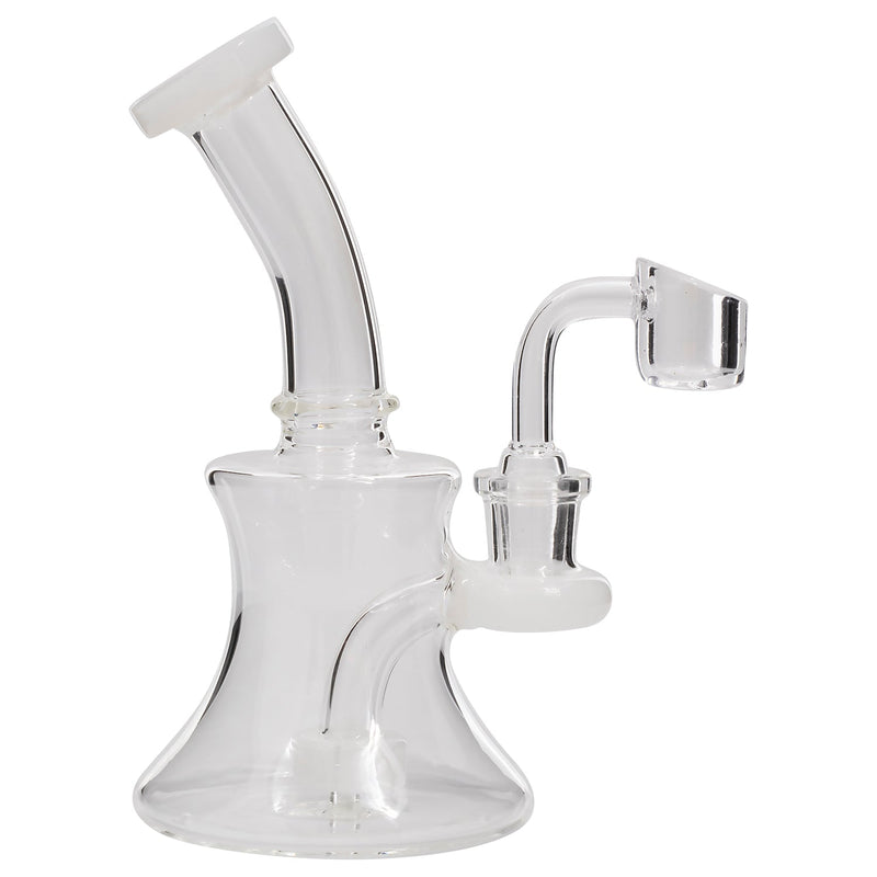 Glassic Hourglass Dab Rig with Color Accents Glassic