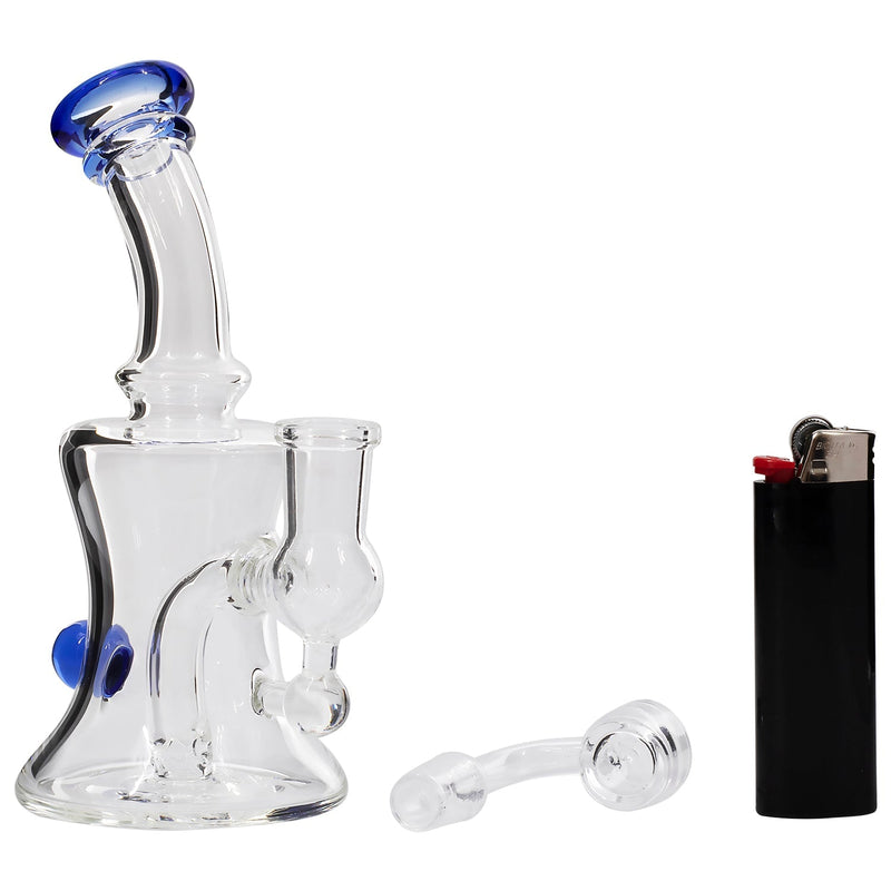 Glassic Marble-Studded Dab Rig Glassic