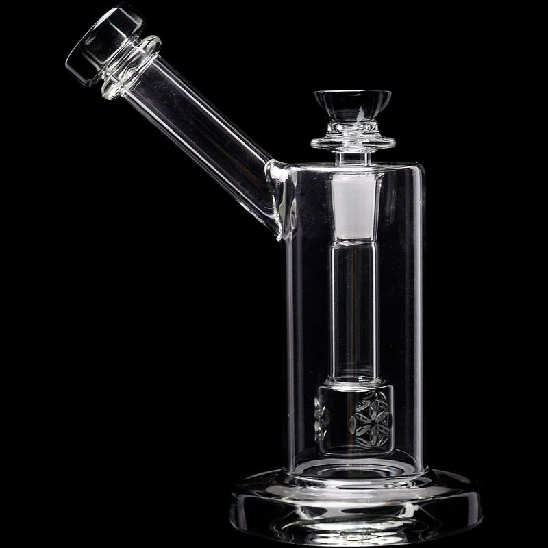 Glassic Seed of Life Percolator Glass Upright Bubbler Glassic