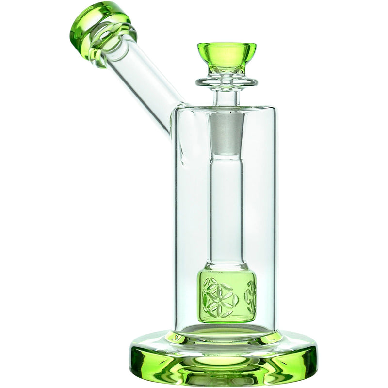 Glassic Seed of Life Percolator Glass Upright Bubbler Glassic