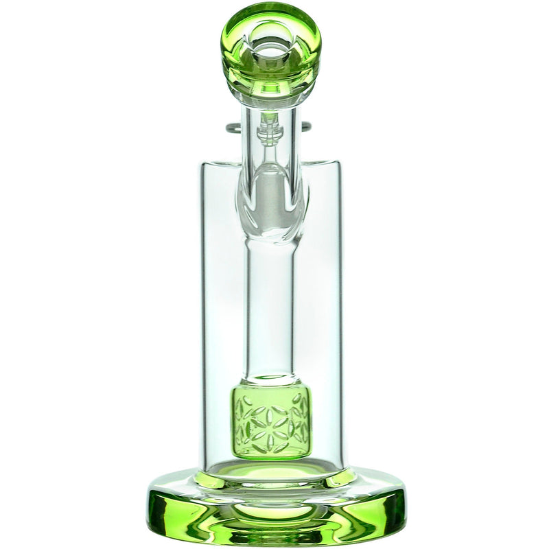 Glassic Seed of Life Percolator Glass Upright Bubbler Glassic