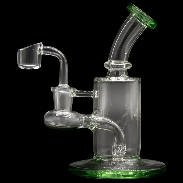 Glassic "Sidekick" Dab Rig with Color Base and Mouthpiece Glassic