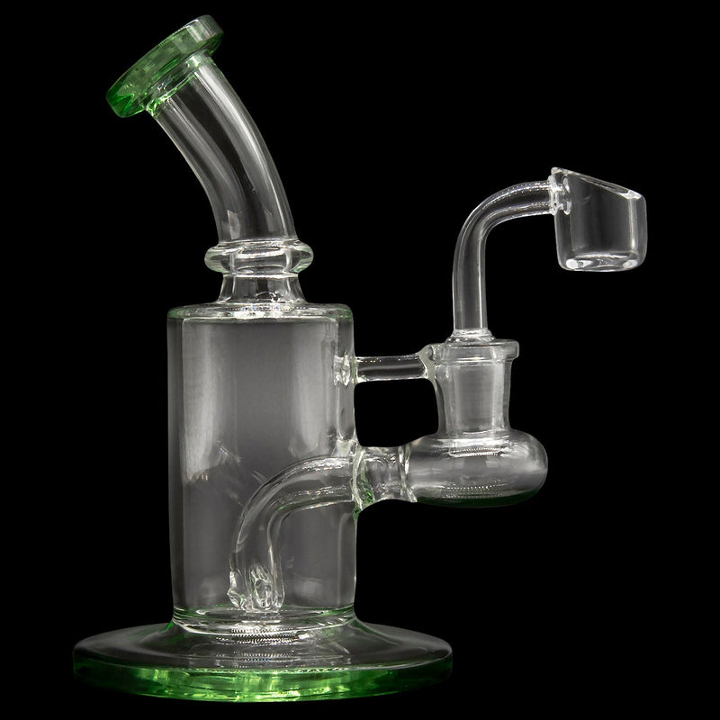 Glassic "Sidekick" Dab Rig with Color Base and Mouthpiece Glassic