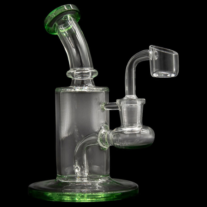 Glassic "Sidekick" Dab Rig with Color Base and Mouthpiece Glassic