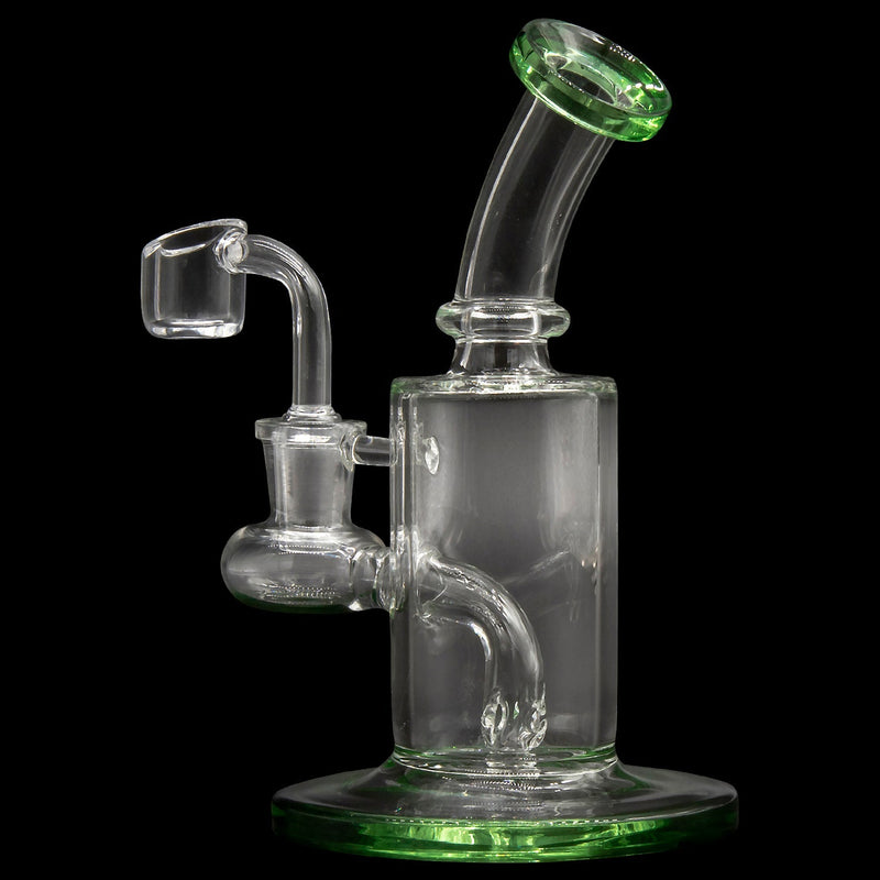 Glassic "Sidekick" Dab Rig with Color Base and Mouthpiece Glassic