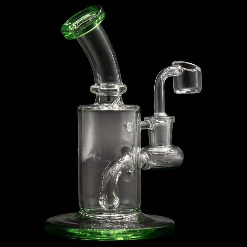 Glassic "Sidekick" Dab Rig with Color Base and Mouthpiece Glassic