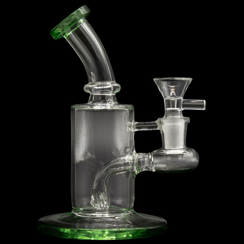 Glassic "Sidekick" Dab Rig with Color Base and Mouthpiece Glassic