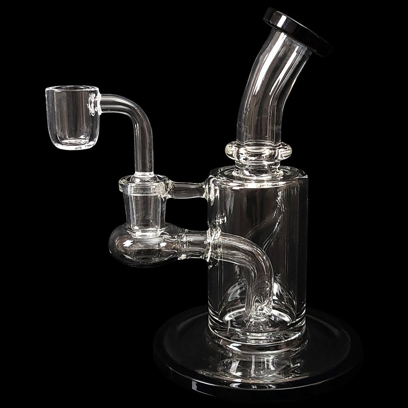 Glassic "Sidekick" Dab Rig with Color Base and Mouthpiece Glassic