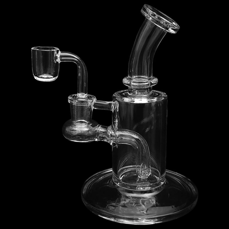 Glassic "Sidekick" Dab Rig with Color Base and Mouthpiece Glassic