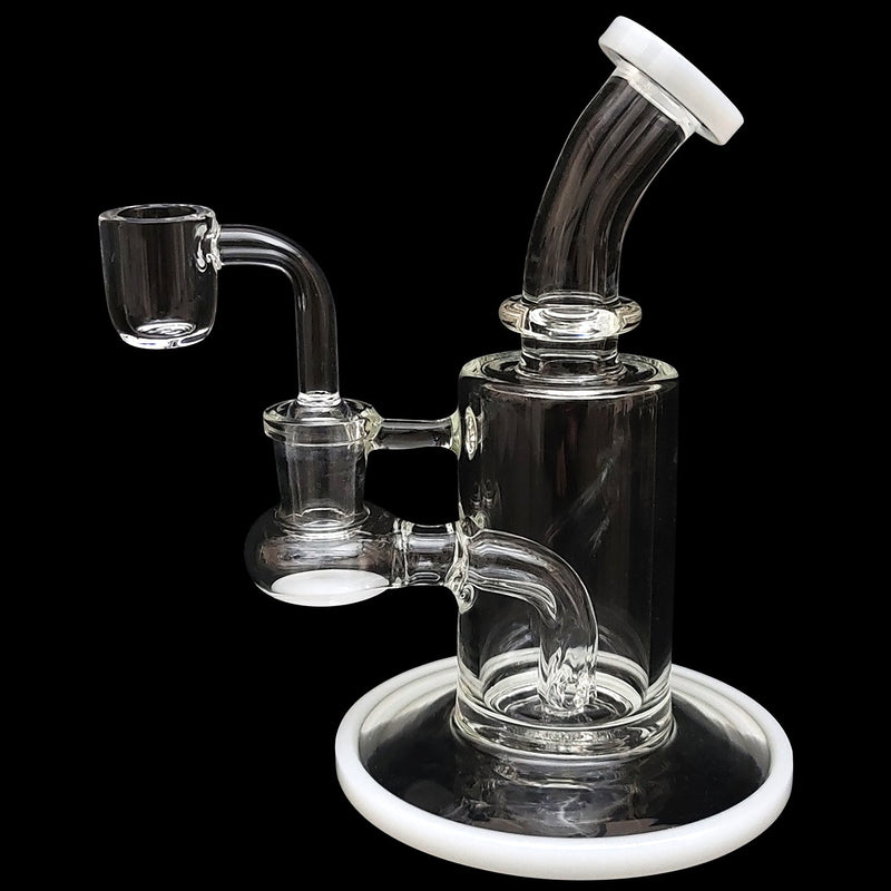 Glassic "Sidekick" Dab Rig with Color Base and Mouthpiece Glassic