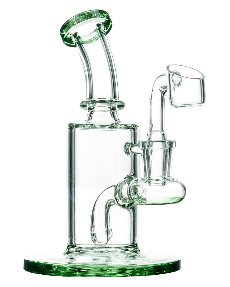 Glassic "Sidekick" Dab Rig with Color Base and Mouthpiece Glassic