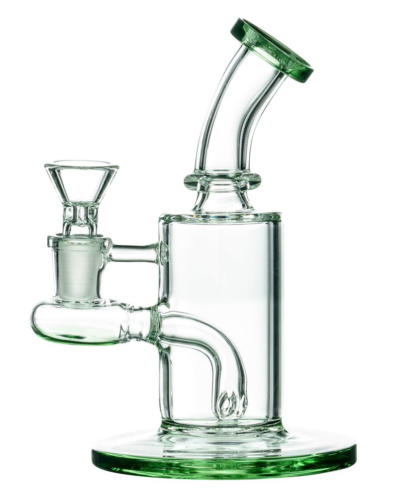 Glassic "Sidekick" Dab Rig with Color Base and Mouthpiece Glassic