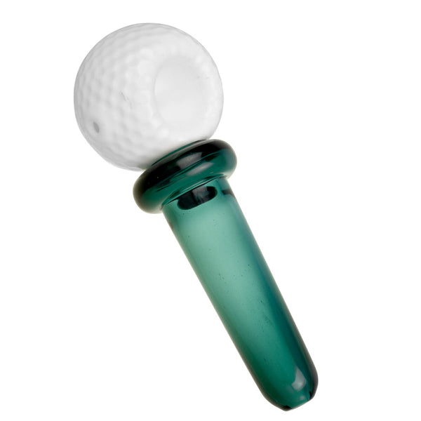 Golf Ball & Tee Spoon Pipe CannaDrop-AFG