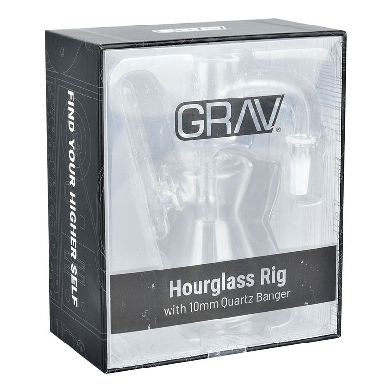 GRAV Hourglass Pocket Rig - 4.75" / 10mm F CannaDrop-AFG