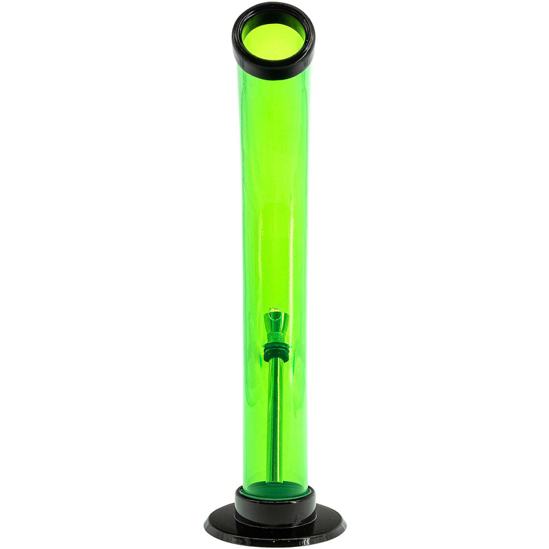 JM Enterprises 10'' Acrylic Curved Tube Bong - Multiple Colors JM Enterprises