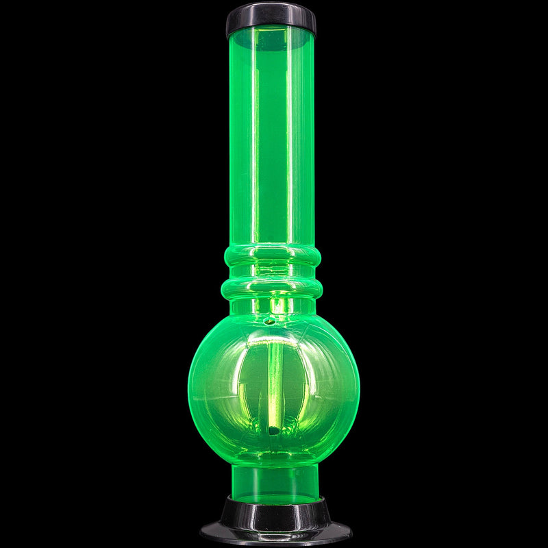 JM Enterprises 12-15" Acrylic Bubble Base Bong - Multiple Colors JM Enterprises