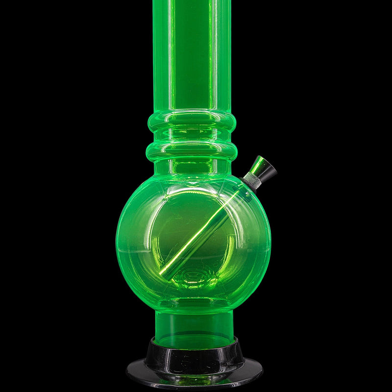 JM Enterprises 12-15" Acrylic Bubble Base Bong - Multiple Colors JM Enterprises