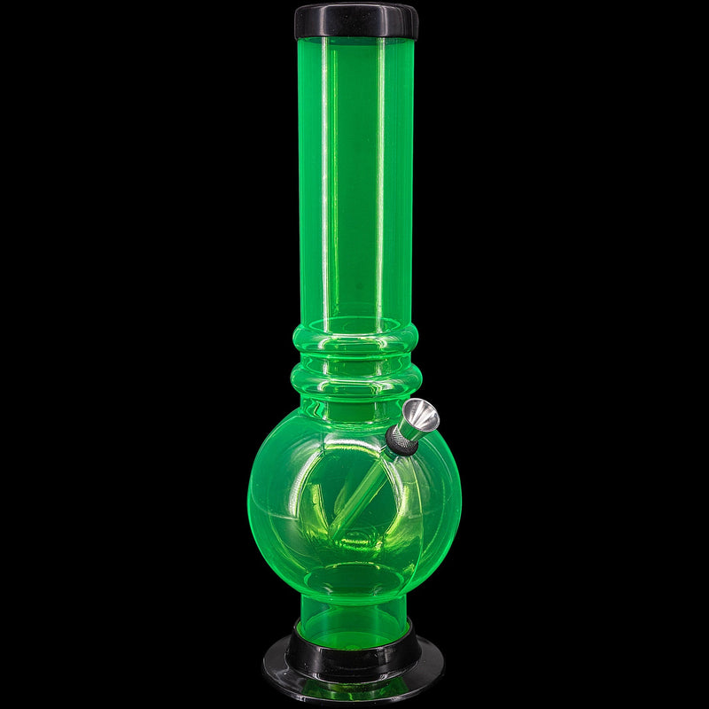 JM Enterprises 12-15" Acrylic Bubble Base Bong - Multiple Colors JM Enterprises