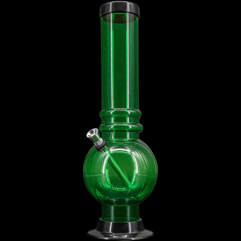 JM Enterprises 12-15" Acrylic Bubble Base Bong - Multiple Colors JM Enterprises