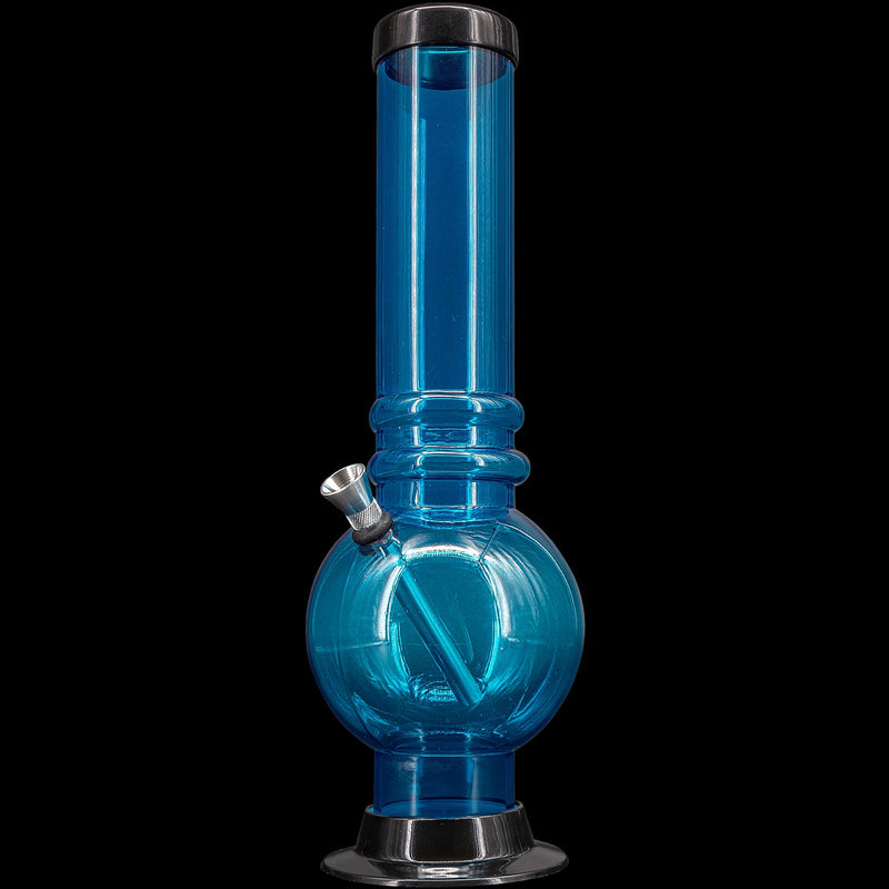 JM Enterprises 12-15" Acrylic Bubble Base Bong - Multiple Colors JM Enterprises