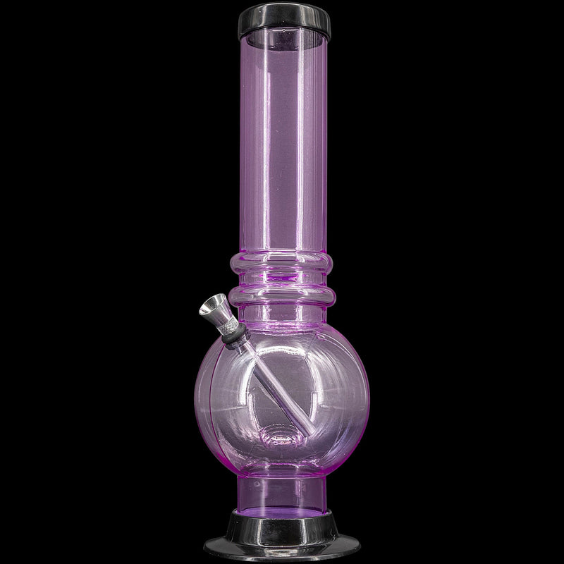 JM Enterprises 12-15" Acrylic Bubble Base Bong - Multiple Colors JM Enterprises