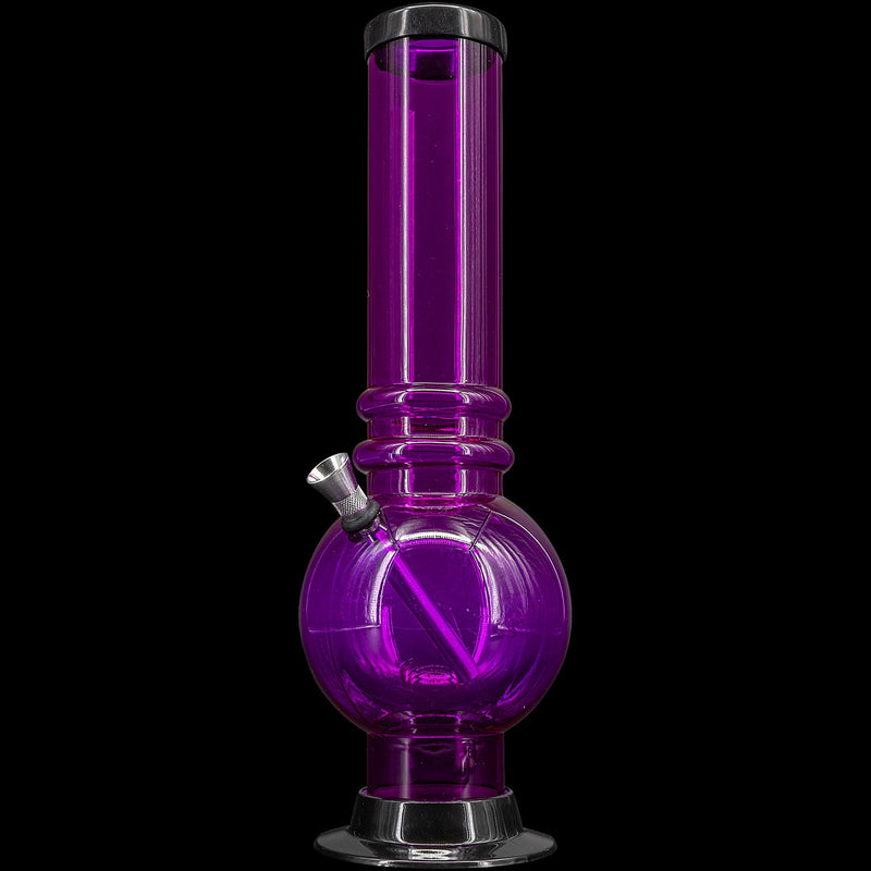 JM Enterprises 12-15" Acrylic Bubble Base Bong - Multiple Colors JM Enterprises