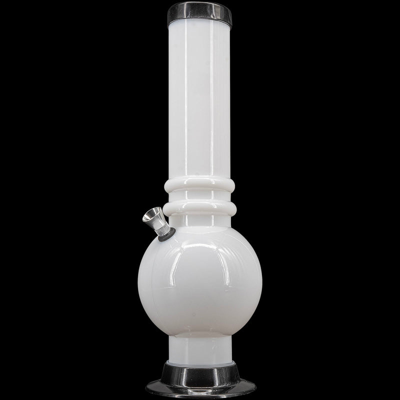 JM Enterprises 12-15" Acrylic Bubble Base Bong - Multiple Colors JM Enterprises