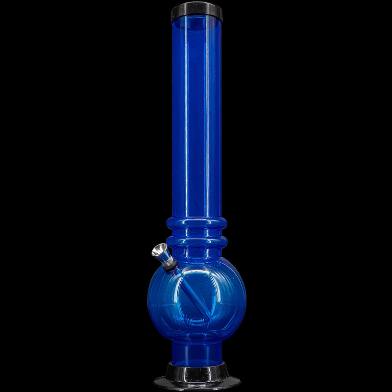 JM Enterprises 12-15" Acrylic Bubble Base Bong - Multiple Colors JM Enterprises