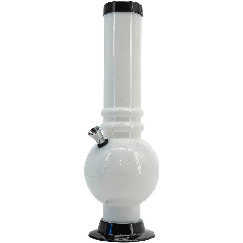 JM Enterprises 12-15" Acrylic Bubble Base Bong - Multiple Colors JM Enterprises