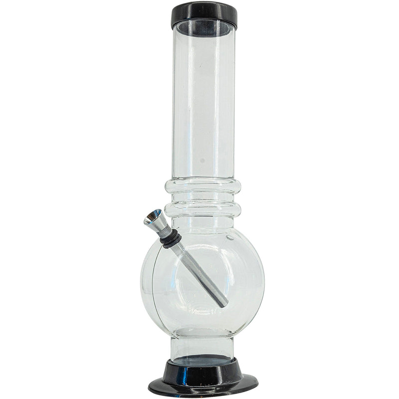 JM Enterprises 12-15" Acrylic Bubble Base Bong - Multiple Colors JM Enterprises