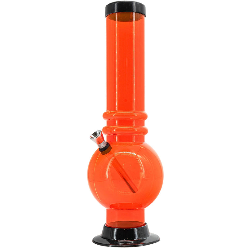 JM Enterprises 12-15" Acrylic Bubble Base Bong - Multiple Colors JM Enterprises