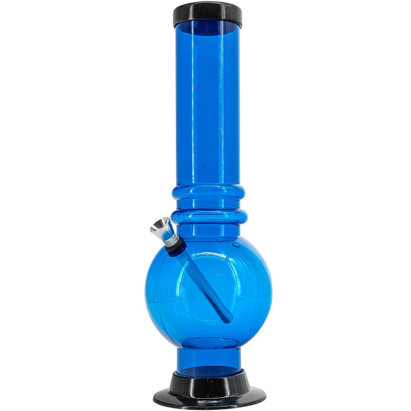 JM Enterprises 12-15" Acrylic Bubble Base Bong - Multiple Colors JM Enterprises