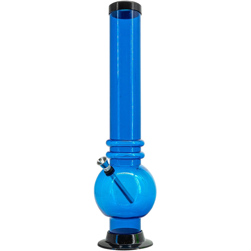 JM Enterprises 12-15" Acrylic Bubble Base Bong - Multiple Colors JM Enterprises