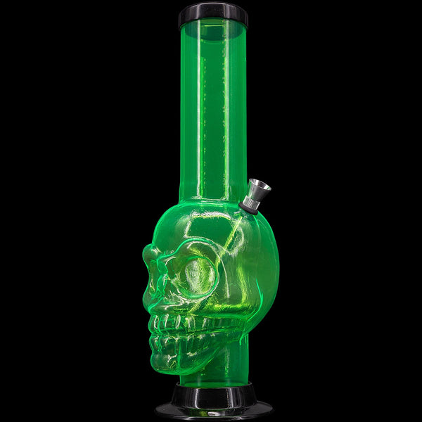 JM Enterprises 12-15" Acrylic Skull Chamber Bong - Multiple Colors JM Enterprises