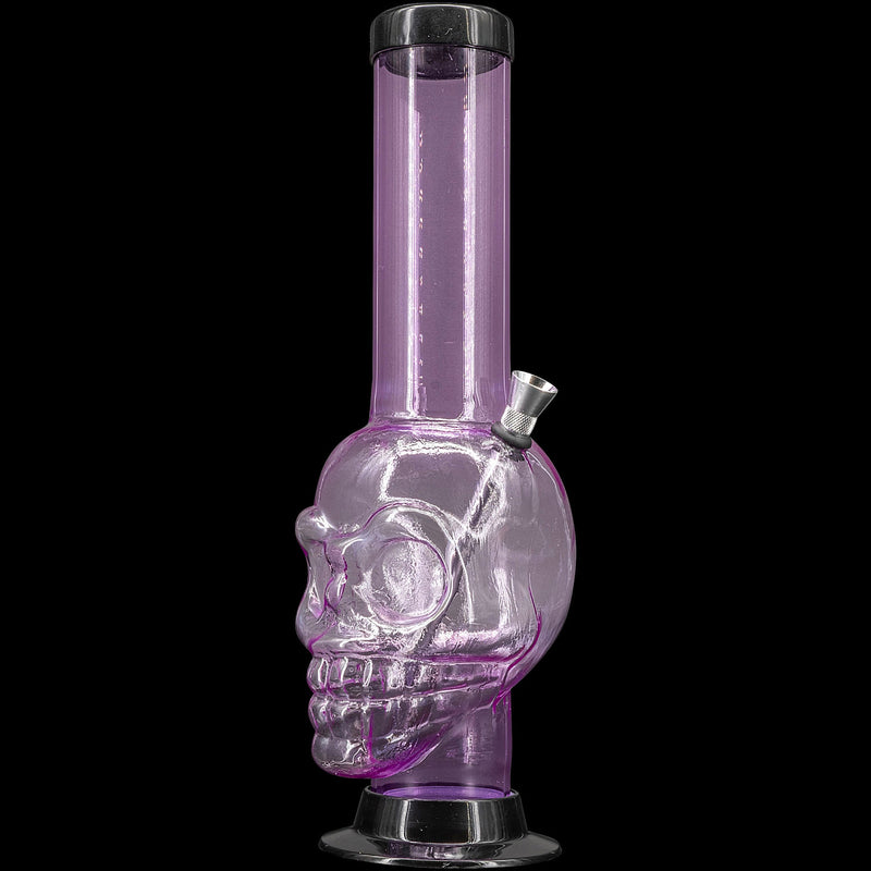 JM Enterprises 12-15" Acrylic Skull Chamber Bong - Multiple Colors JM Enterprises