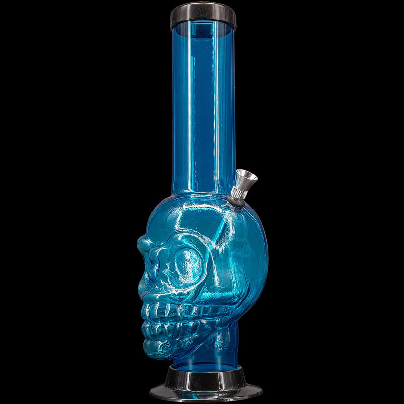 JM Enterprises 12-15" Acrylic Skull Chamber Bong - Multiple Colors JM Enterprises